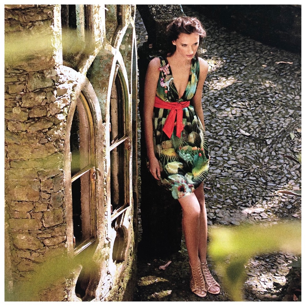 Anthro Eva Franco Oroya Dress 0